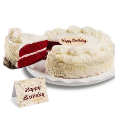 Pastel de chocolate rojo terciopelo