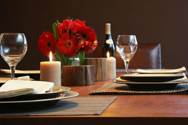 Planea una cena romántica