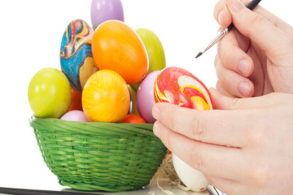 Decoración de huevos de Pascua
