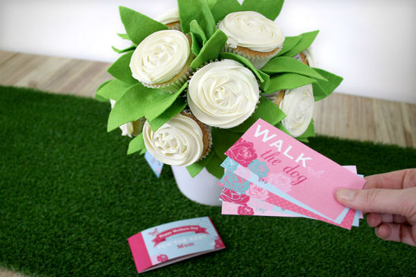 Dé algunos cupones gratis del día de la madre