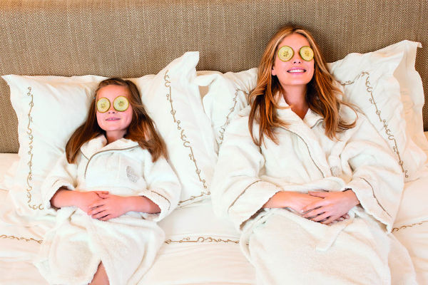 Tener un día de spa