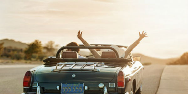 Ir en un viaje por carretera