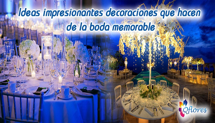 Ideas Impresionantes decorationes que haren de la boda memorable