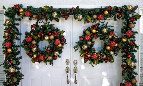 Guirnalda de puerta de entrada