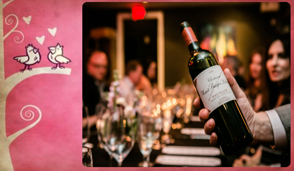 Ordene vino para la cena