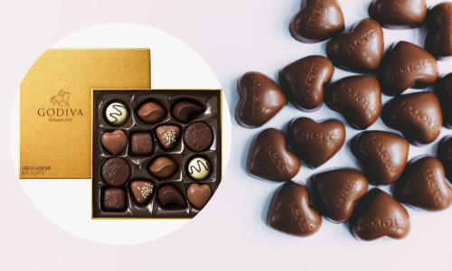 godiva chocolate box