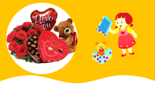 roses and chocolates