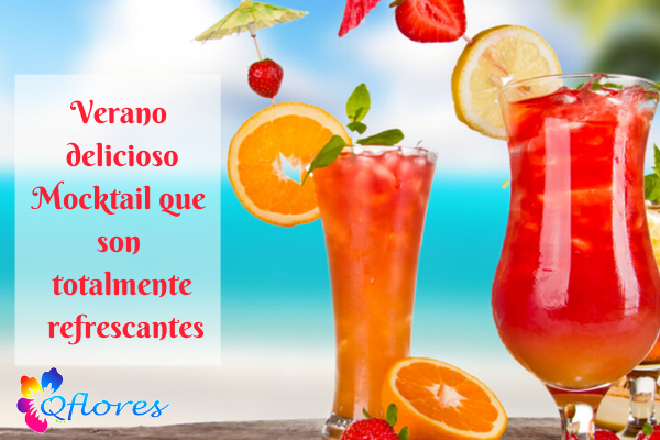 Verano delicioso Mocktail que son totalmente refrescantes