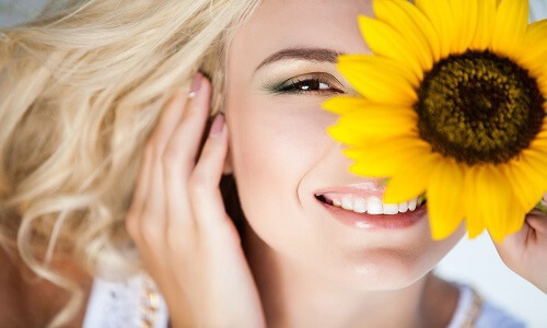 sunflower for skin glow