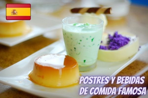 famous desserts and drinks in Spain
