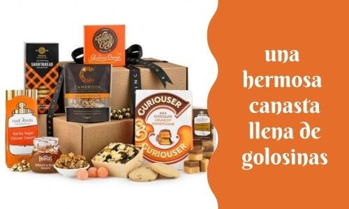 lovely basket full of goodies