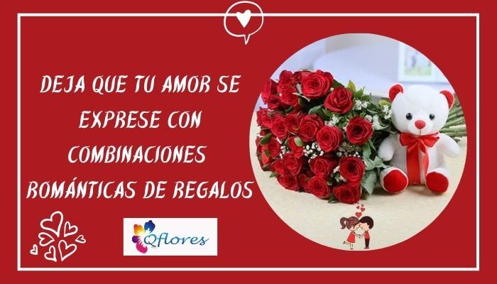 Deja que tu amor se exprese con combinaciones románticas de regalos