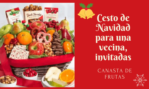 christmas giftbasket for neighbour and guest