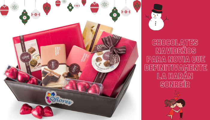 Chocolates navideños para novia que definitivamente la harán sonreír