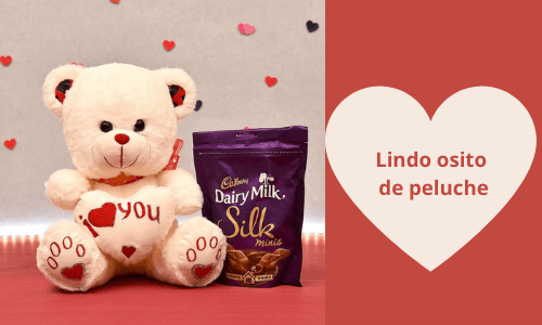 Oso de peluche lindo y tierno