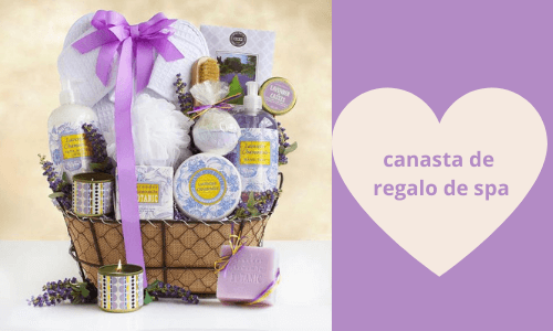 Regalo de mimo: Cesta de regalo de spa