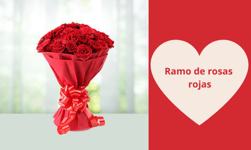 Ramo de rosas rojas