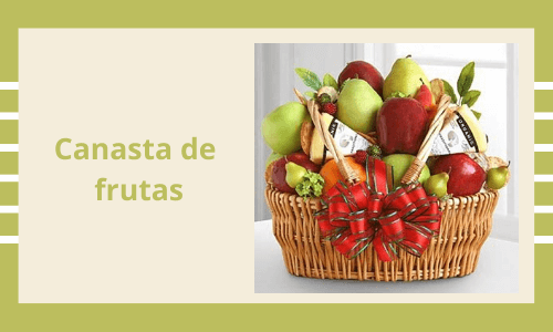 Cesta de frutas