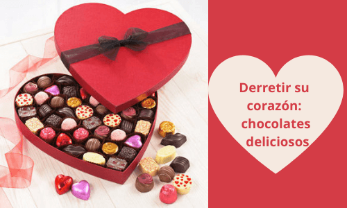 Derretir su corazón: Chocolates deliciosos