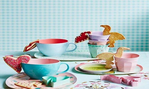 Galletas de abrazo de taza de corazón de conversación