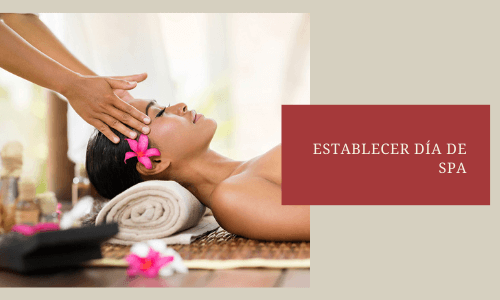 Establecer día de spa