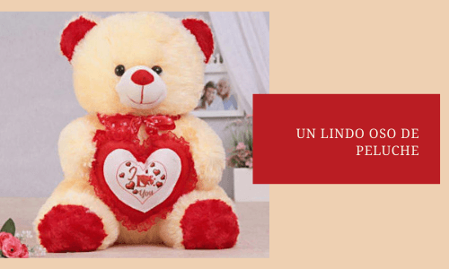Un lindo oso de peluche