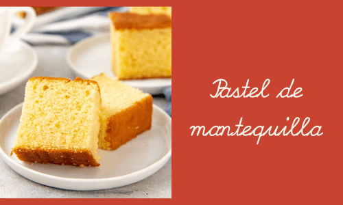 Pastel de mantequilla