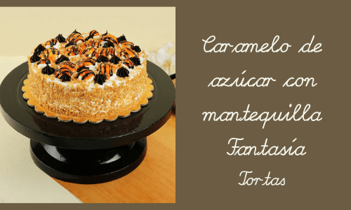 Pasteles de fantasía de caramelo