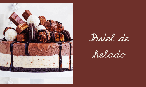 Pastel de helado