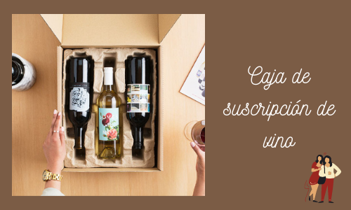 Caja de suscripción de vino