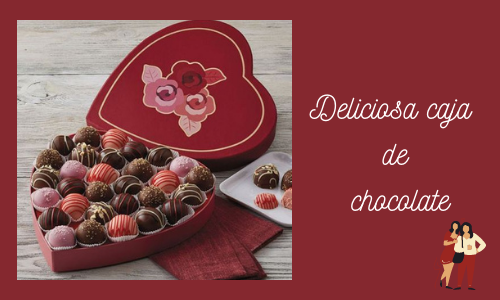 Deliciosa caja de chocolate