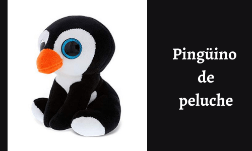 Pingüino de peluche