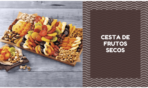 Cesta de frutos secos