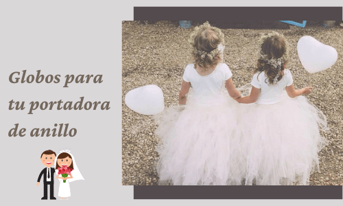 Globos para tu portador de anillo