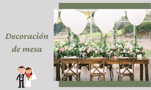 Decoraci&oacute;n de mesa
