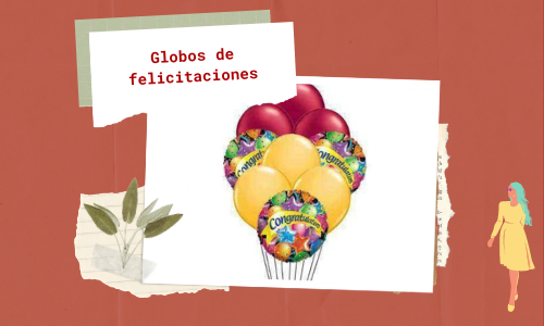  Globos de felicitaciones