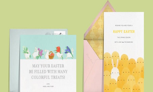 Env&iacute;e tarjetas de Pascua por correo electr&oacute;nico