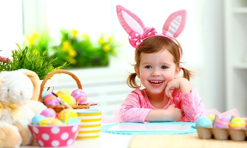Toma una foto de oreja de conejo