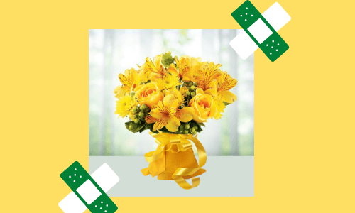 Hermoso ramo de flores