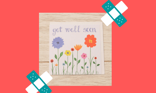 tarjeta de mejorarse pronto