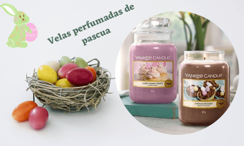 Velas perfumadas de Pascua