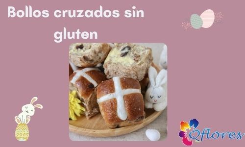 Bollos cruzados sin gluten