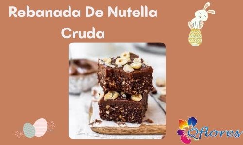 Rebanada de Nutella cruda