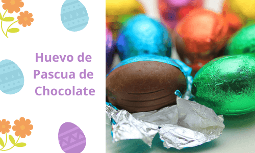 Huevo de chocolate de Pascua