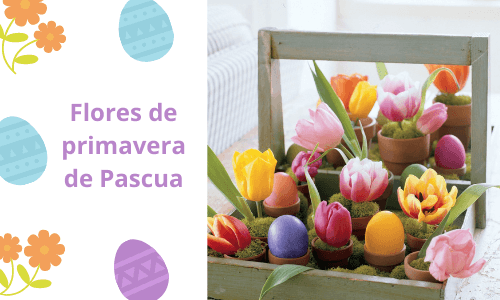 Flores de primavera de Pascua