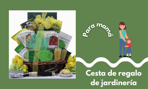 Cesta de regalo de jardinería