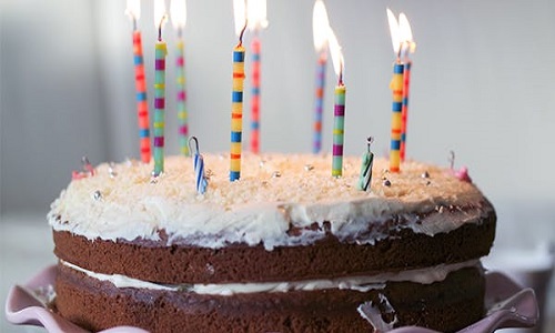 tarta de cumpleaños