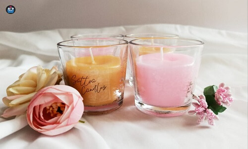 Juego de velas perfumadas