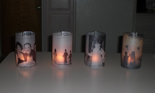 Vela de fotos