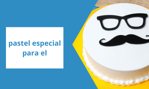 Pastel especial para él